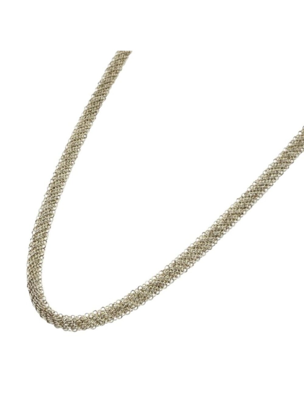 Tiffany & Co Mesh Necklace Sterling Silver